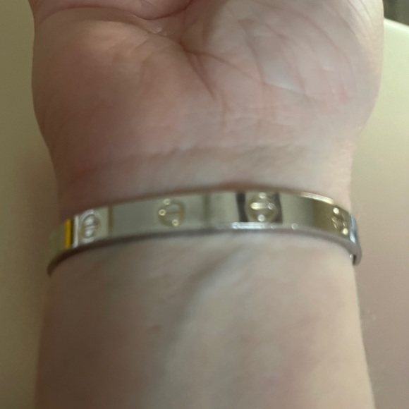 1970 PLATINUM PLATED Charles Revson AldoCipullo Love Bracelet❣️ - Picture 11 of 15